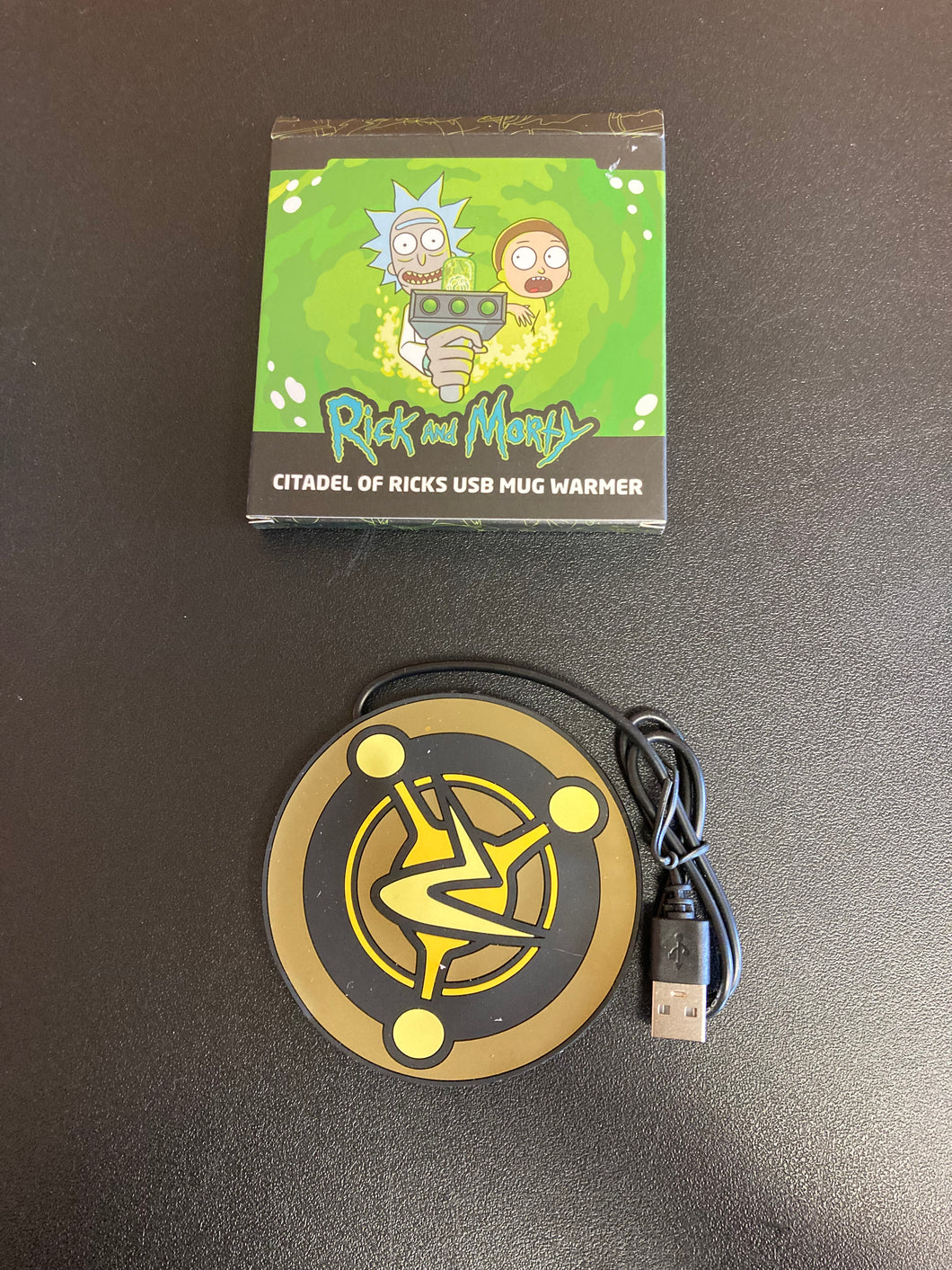 LOOTCRATE Exclusive Rick and Morty Citadel Of Ricks USB Mug Warmer New Unused