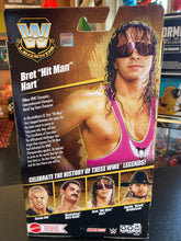 Load image into Gallery viewer, WWE Elite Legends Bret “Hit Man” Hart Series 25
