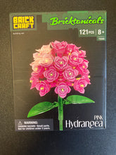 Load image into Gallery viewer, BRICKCRAFT Bricktanicals Pink Hydrangea Building Set
