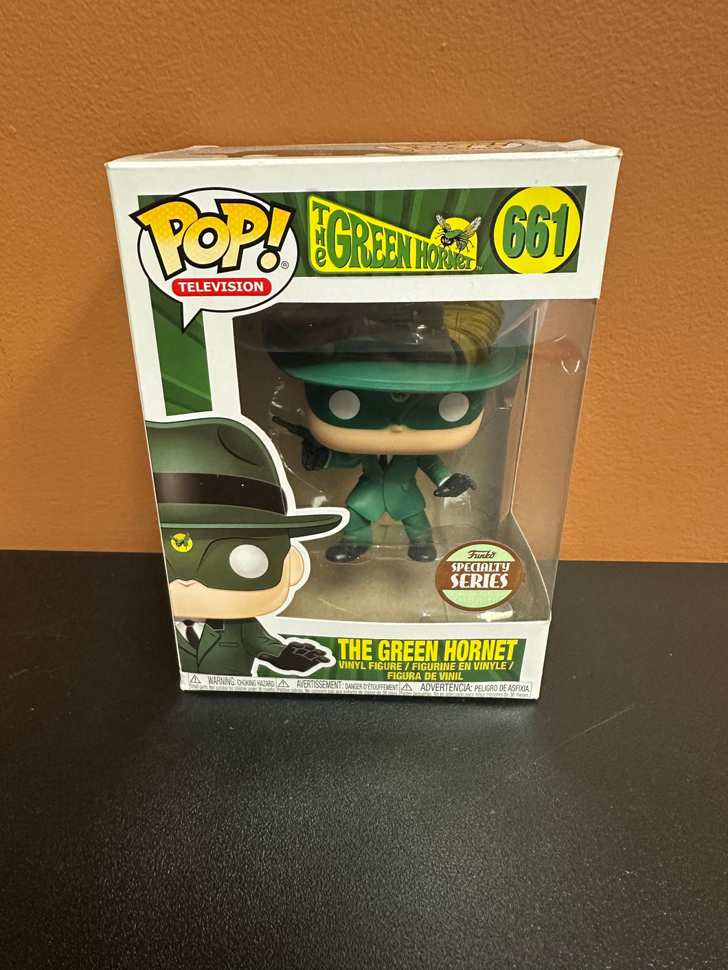 FUNKO POP THE GREEN HORNET SPECIALITY SERIES 661 BOX DMG