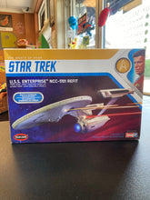 Load image into Gallery viewer, POLAR LIGHTS The Wrath Of Khan Star Trek U.S.S. Enterprise NCC-1864 1:1000 Scale Plastic Model Kit
