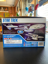 Load image into Gallery viewer, POLAR LIGHTS The Wrath Of Khan Star Trek U.S.S. Enterprise NCC-1864 1:1000 Scale Plastic Model Kit
