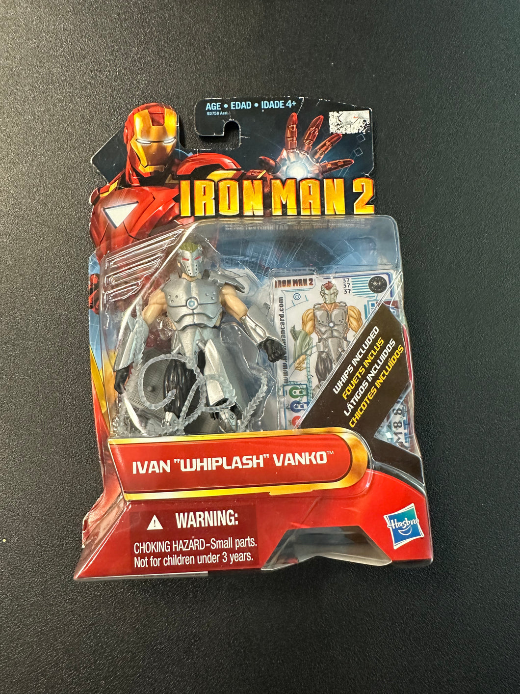 Hasbro Iron Man 2 Ivan “Whiplash” Vanko Figure