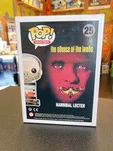 Load image into Gallery viewer, FUNKO POP The Silence Of The Lambs Hannibal Lecter 25
