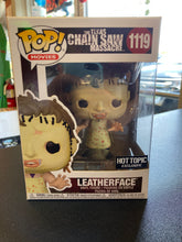 Load image into Gallery viewer, FUNKO POP Texas Chainsaw Massacre Leatherface 1119 Hot Topic Exclusive
