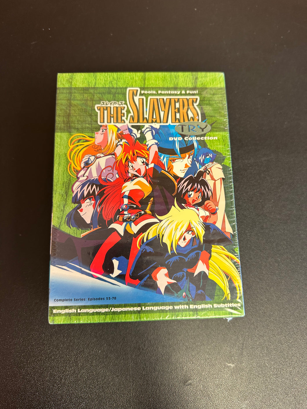 The Slayers DVD Collection (DVD 4 Disc Set) SEALED