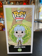 Load image into Gallery viewer, FUNKO POP Rick And Morty Doofus Rick 140 GameStop Exclusive
