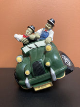 Load image into Gallery viewer, Laurel and Hardy Figural Bank Preowned Has Chipped Hat
