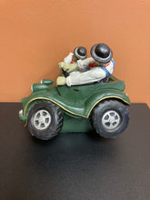 Load image into Gallery viewer, Laurel and Hardy Figural Bank Preowned Has Chipped Hat
