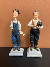 Load image into Gallery viewer, Laurel and Hardy Statues Preowned Broken Arm and Hat
