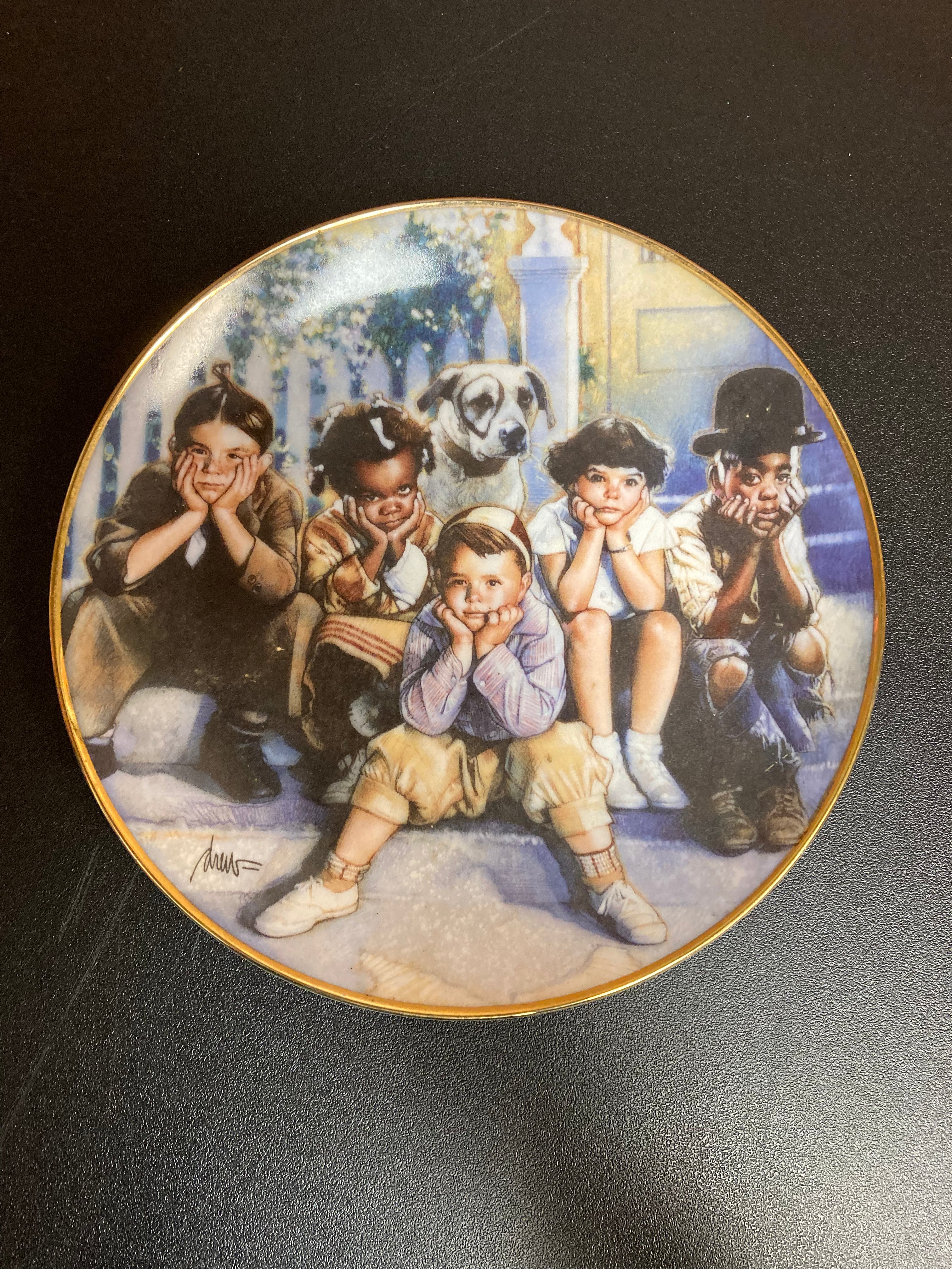 King World The Little Rascals Limited Edition Decorative Plate Preowne ...