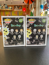 Load image into Gallery viewer, FUNKO POP Alien Rick 337 And Morty 338 Set Of 2 Pops
