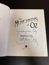 Load image into Gallery viewer, The Munchkins Of Oz Book By Stephen Cox AUTOGRAPHED Preowned
