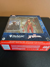 Load image into Gallery viewer, Magic The Gathering Spider-Man Marvel Legends Series Mary Jane Watson (Iron Spider) Collectible Card And Figure New In Box

