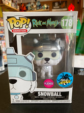 Load image into Gallery viewer, FUNKO POP Rick and Morty Snowball 178 FLOCKED Comic Con Excl.
