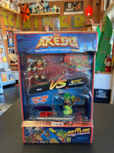 Load image into Gallery viewer, AKĒDO Ultimate Arcade Warriors Axel VS Epic Miss Slither Mini Action Figures
