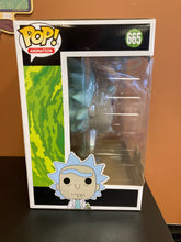 Load image into Gallery viewer, FUNKO POP Rick With Portal Gun 665 GameStop Exclusive New In Box
