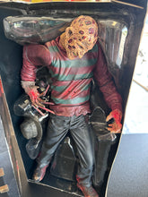 Load image into Gallery viewer, McFarlane Movie Maniacs A Nightmare On Elm Street 18” Sound Freddy Krueger Figure OPEN BOX
