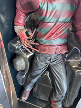 Load image into Gallery viewer, McFarlane Movie Maniacs A Nightmare On Elm Street 18” Sound Freddy Krueger Figure OPEN BOX

