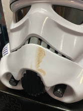 Load image into Gallery viewer, Star Wars The Black Series Storm Trooper Electronic Voice Changer Helmet Preowned Cannot Hear Voice Changer From Outside Of Helmet
