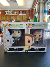 Load image into Gallery viewer, FUNKO POP Rick And Morty Set Of 2 Pops 112, &amp; 113
