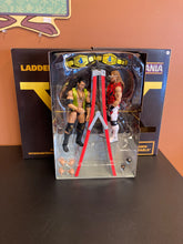 Load image into Gallery viewer, Mattel WWE WrestleMania Ladder X Razor Ramon VS Shawn Michaels Figures Preowned Razor Ramon Head Swapped
