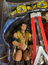 Load image into Gallery viewer, Mattel WWE WrestleMania Ladder X Razor Ramon VS Shawn Michaels Figures Preowned Razor Ramon Head Swapped

