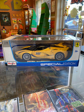Load image into Gallery viewer, MAISTO Special Edition Ferrari FXX K YELLOW Die-Cast Vehicle 1:18 Scale
