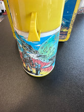 Load image into Gallery viewer, Aladdin Battlestar Galactics Lunchbox Tin Tote with Thermos

