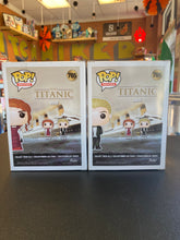 Load image into Gallery viewer, FUNKO POP Titanic Jack 706 and Rose 705 Set Of 2 Pops

