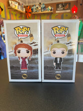 Load image into Gallery viewer, FUNKO POP Titanic Jack 706 and Rose 705 Set Of 2 Pops

