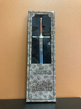 Load image into Gallery viewer, Game Of Thrones Ice Sword Letter Opener New In Box
