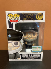 Load image into Gallery viewer, FUNKO POP George R.R. Martin 01 Barnes &amp; Noble Exclusive New In Box
