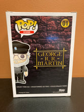 Load image into Gallery viewer, FUNKO POP George R.R. Martin 01 Barnes &amp; Noble Exclusive New In Box
