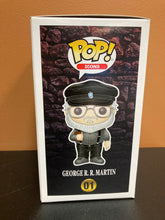 Load image into Gallery viewer, FUNKO POP George R.R. Martin 01 Barnes &amp; Noble Exclusive New In Box
