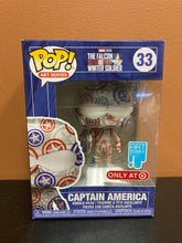 Load image into Gallery viewer, FUNKO POP The Falcon And The Winter Soldier Captain America 33 Art Series Target Exclusive
