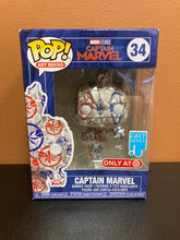 Load image into Gallery viewer, FUNKO POP Captain Marvel 34 Art Series Target Exclusive
