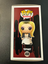 Load image into Gallery viewer, FUNKO POP MOVIES BRIDE OF CHUCKY TIFFANY 468 CHASE WITH PROTECTOR
