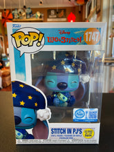 Load image into Gallery viewer, FUNKO POP Lilo &amp; Stitch Stitch In PJ’s 1747 Glows In The Dark
