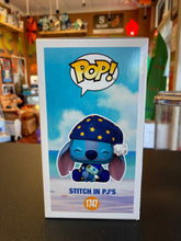 Load image into Gallery viewer, FUNKO POP Lilo &amp; Stitch Stitch In PJ’s 1747 Glows In The Dark
