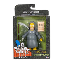Load image into Gallery viewer, JAKKS PACIFIC The Simpsons Treehouse of Horror Grim Reaper Homer Simpson
