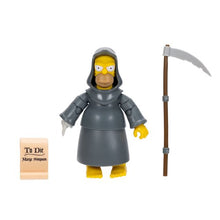 Load image into Gallery viewer, JAKKS PACIFIC The Simpsons Treehouse of Horror Grim Reaper Homer Simpson
