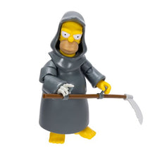 Load image into Gallery viewer, JAKKS PACIFIC The Simpsons Treehouse of Horror Grim Reaper Homer Simpson
