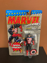 Load image into Gallery viewer, TOY BIZ Marvel Super Heroes U.S. Agent Shield Launcher New In Package
