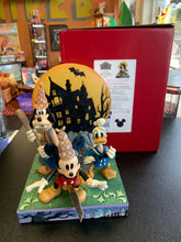 Load image into Gallery viewer, ENESCO Disney Traditions “Look Out Ghosts!” Lonesome Ghosts Light Up Figurine
