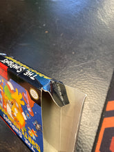 Load image into Gallery viewer, Aklaim The Simpsons Barts Nightmare Super Nintendo (BOX ONLY) with game insert card
