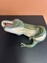 Load image into Gallery viewer, Jurassic Park Green T-Rex Hand Puppet Preowned
