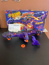 Load image into Gallery viewer, Toy Biz Spider-Man Hobgoblin Wing Bomber Preowned Missing 1 Disc
