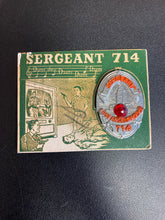 Load image into Gallery viewer, Dragnet Sergeant 714 Toy Police Badge
