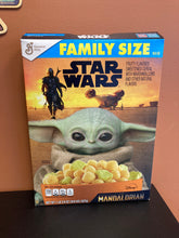 Load image into Gallery viewer, General Mills Star Wars The Mandalorian Family Size Box No Cereal Just Box
